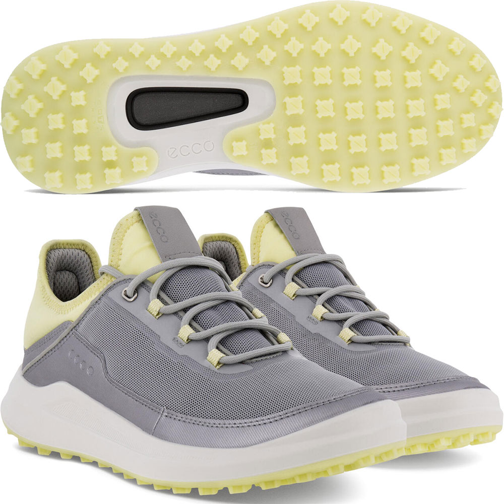 'Ecco Golf Core Damenschuh grau/gelb' von 'Ecco Golf'