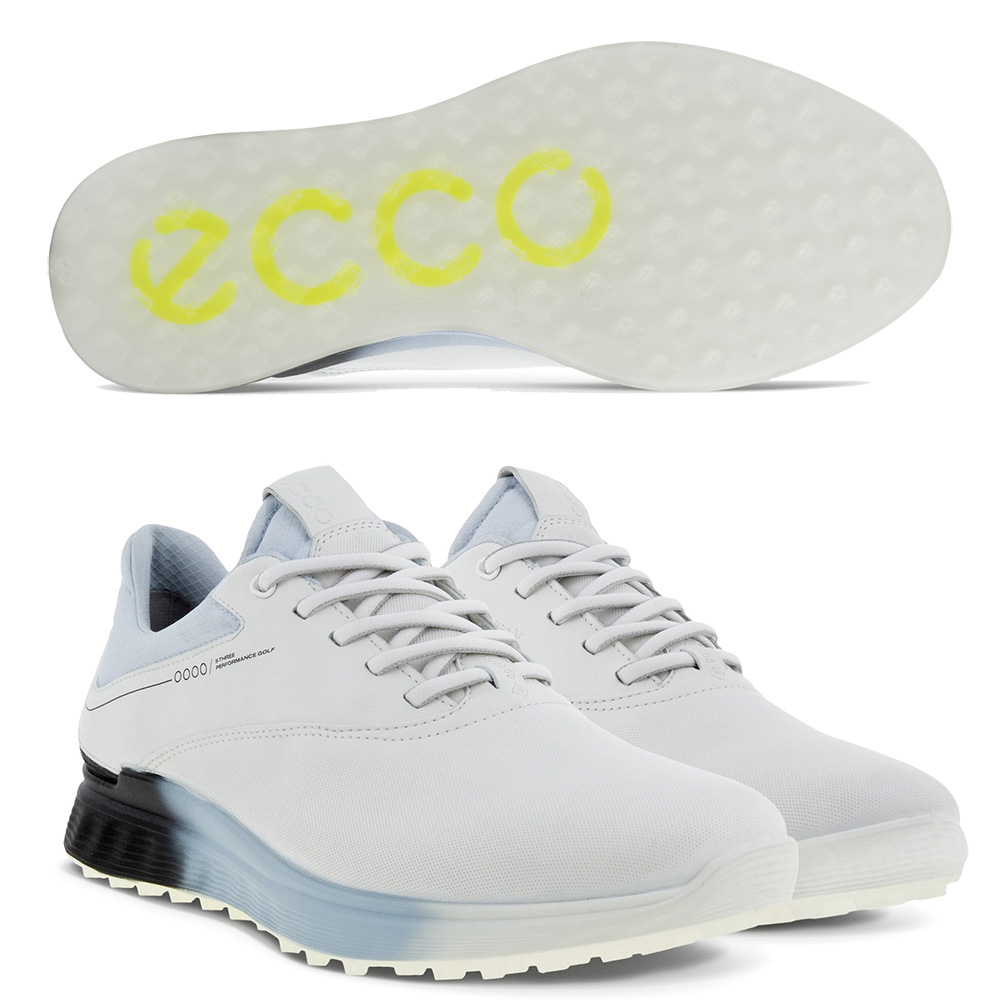 'Ecco Golf S-Three 2 GoreTex Herrengolfschuh weiss/hblau' von 'Ecco Golf'