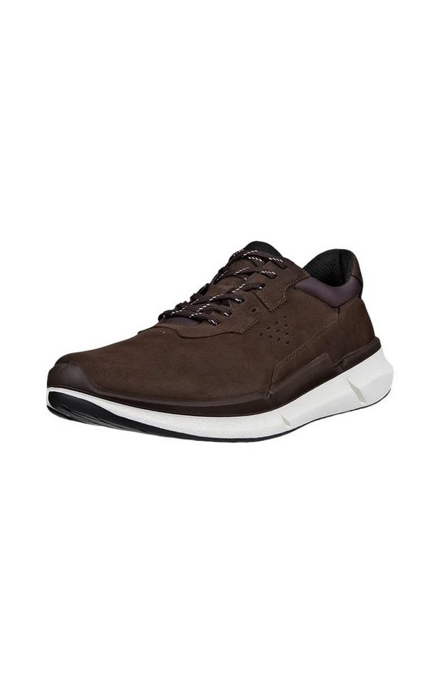 Ecco Biom 2.2 Low (Premium-Leder) dunkelbraun Herren Sneaker von Ecco