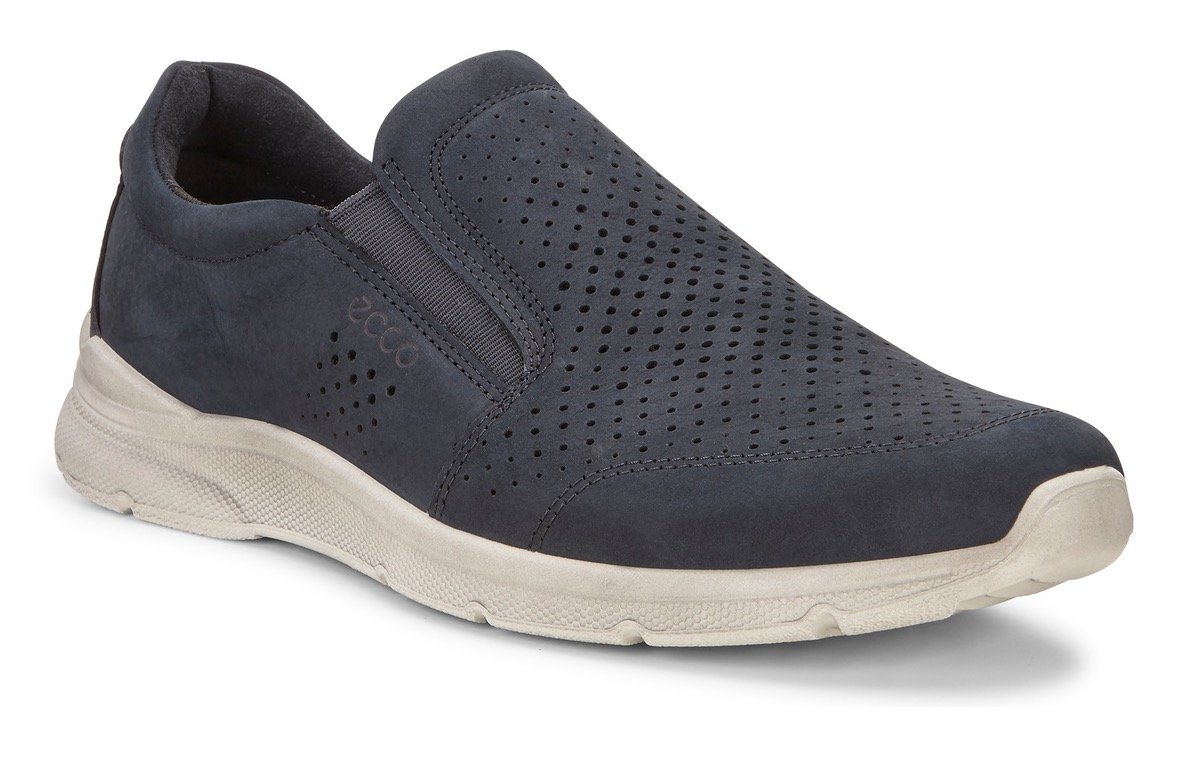 Ecco IRVING Slip-On Sneaker Slipper, Freizeitschuh, Bequemschuh mit luftdurchlässiger Perforation von Ecco