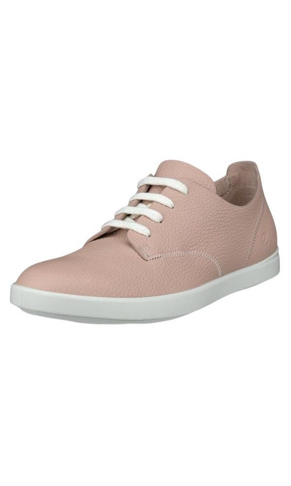Ecco Leisure Lace Up (weiches Premium-Leder) rosa Damen Sneaker von Ecco