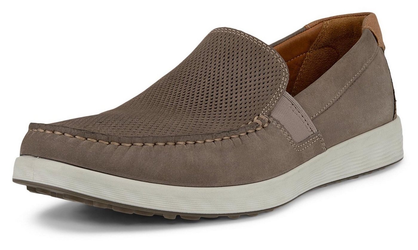 Ecco S Lite Moc Slipper Mokassin, Slip-On Sneaker, Freizeitschuh mit heller Laufsohle von Ecco