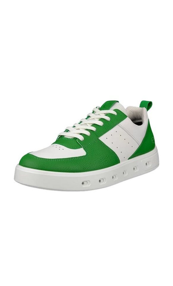 Ecco Street 720 (Glattleder) grün/weiss Herren Sneaker von Ecco