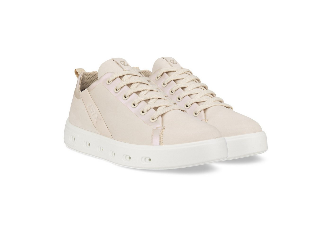 Ecco Street 720 GTX (Nubukleder, wasserdicht) limestone Damen Sneaker von Ecco