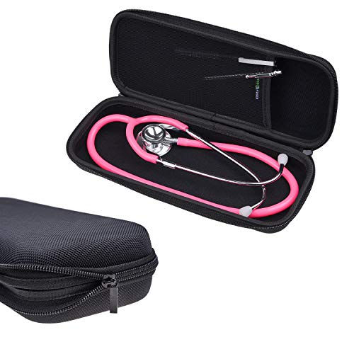 Stethoskop-Box - Passend für: 3M Littmann, MDF, ADC, Omron, etc. - Große Netztasche für Zubehör - Starkes Nylon-Material - Schützt Ihr Stethoskop von Eco-Fused