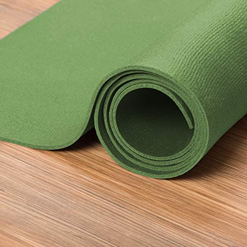 XXL Yogamatte in Grün in verschiedenen Größen, schadstofffreie Yogamatte in grün, besonders groß und breit, OEKO-Tex 100 zertifiziert und rutschfest von Eco Krabbelmatte