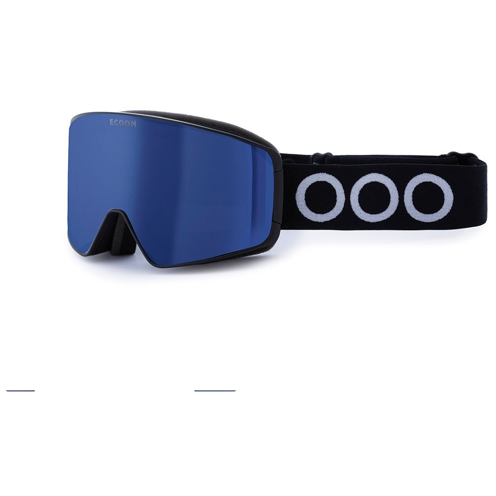 Ecoon Zermatt Ski Goggles Blau,Schwarz Revo Blue/CAT3 von Ecoon