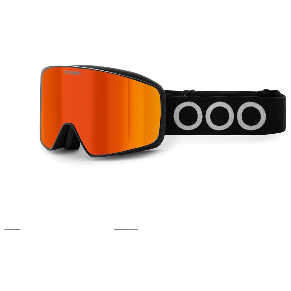 Ecoon Zermatt Ski Goggles Rot,Schwarz Revo Red/CAT3 von Ecoon