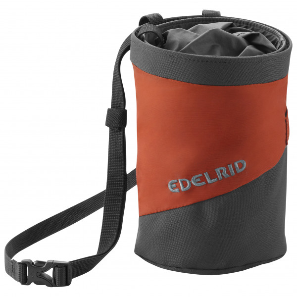 Edelrid - Chalk Bag Splitter Twist - Chalkbag Gr One Size grau von Edelrid
