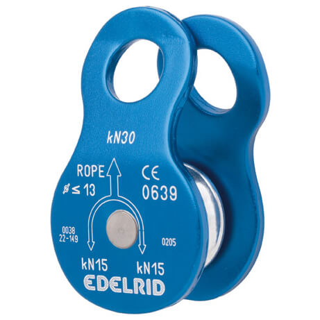 Edelrid - Turn - Seilrolle blau von Edelrid