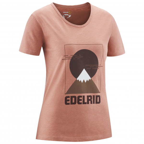 Edelrid - Women's Highball T-Shirt V - T-Shirt Gr L rosa von Edelrid