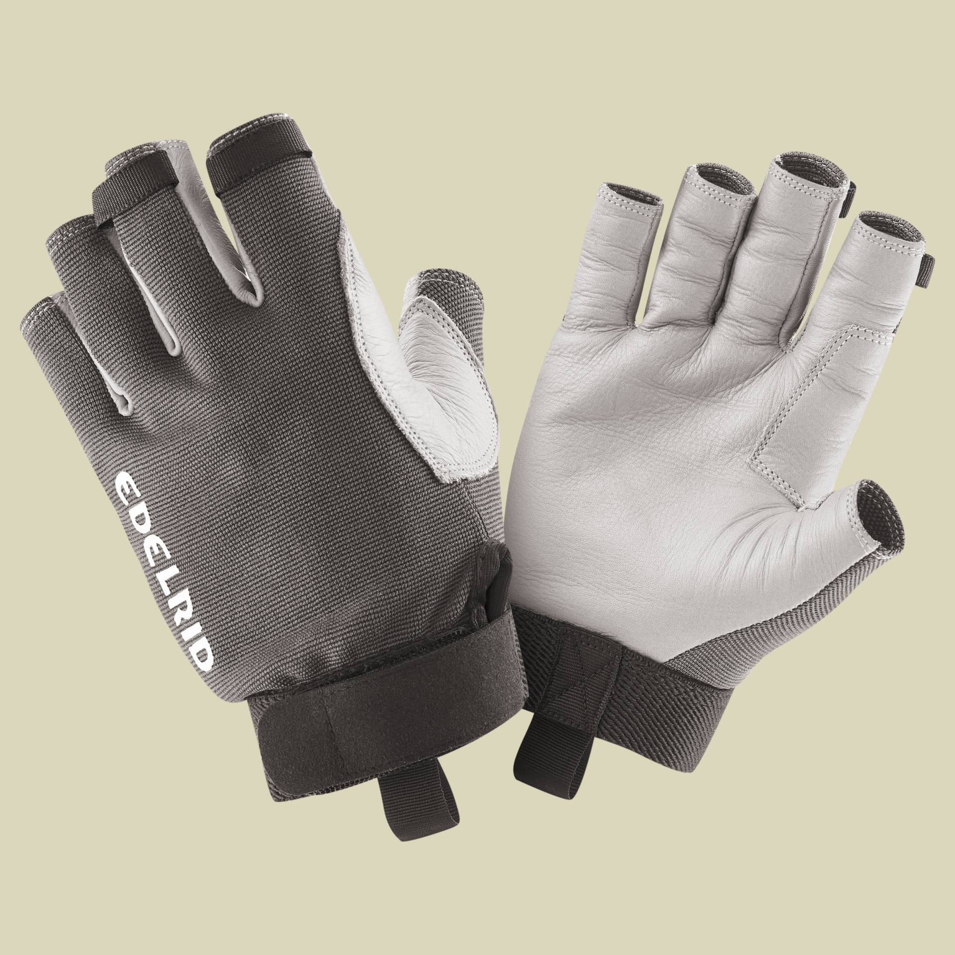 Edelrid Work Glove Open II Kletterhandschuhe mit offenen Fingerkuppen Größe XL titan von Edelrid