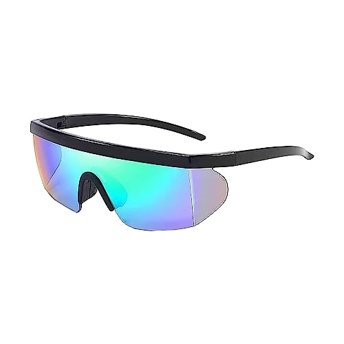 Efanhouy Entspiegelte Brille Fahrradbrille, Outdoor-Sportbrille, Herrenmode, bunte Spezialbrille, Sport-Sonnenbrille, farbige Sonnenbrille, Fahrrad-Sonnenbrille Stylische Fahrradbrille von Efanhouy