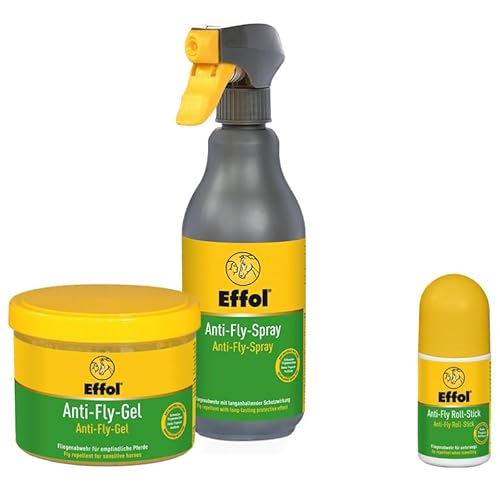 Effol SET Anti Fly Spray & Gel + GRATIS: Anti Fly Roll Stick von Effol