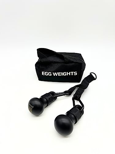Egg Weights Starke Griffigkeit, Premium-Kabelbefestigung mit Zuggurt und Tragetasche von Egg Weights