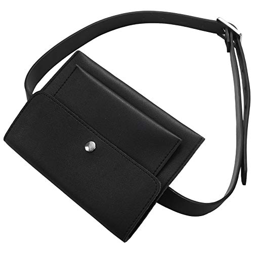 Eighosee Modische Damentasche aus PU-Leder, Hüfttasche für Damen, Handytasche, Hotsale für Damen, Hüfttaschen (schwarz), Schwarz , Einheitsgröße von Eighosee