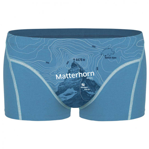 Ein schöner Fleck Erde - Matterhorn - Unterhose Gr XL blau von Ein schöner Fleck Erde
