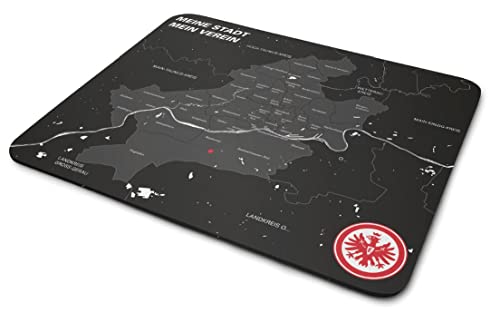 Eintracht Frankfurt Mousepad Mauspad Stadtplan von Eintracht Frankfurt
