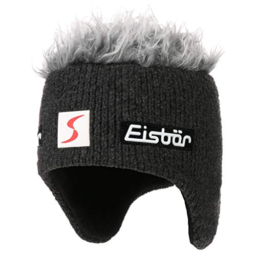 Eisbär Kinder Mütze Penny SP, grafit/graumele, 55 von Eisbär