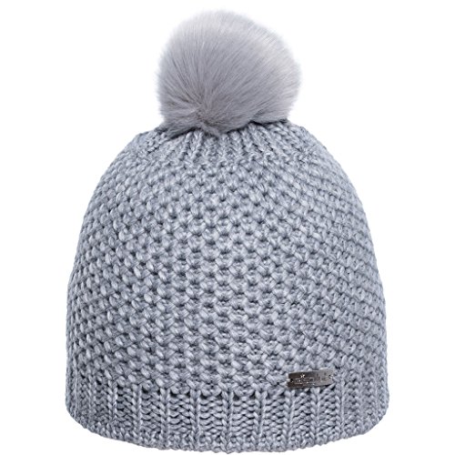 Eisglut Damen Benital Mütze, Silber Mel, One Size von Eisglut