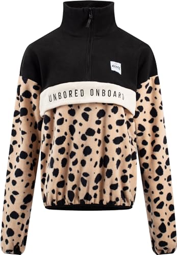 Eivy Damen Ball Fleece Pullover Cheetah, XL von Eivy