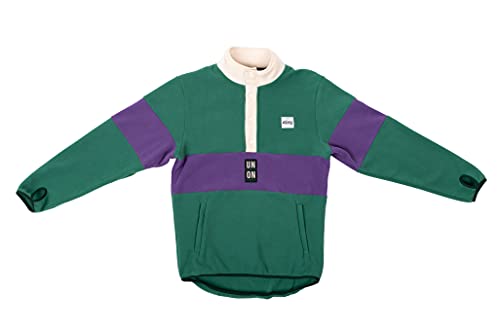 Eivy Damen Mountain Fleece Pullover Green & Purple S von Eivy