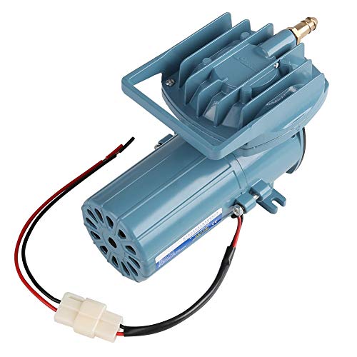 Aquarium Luftpumpe DC 12V 35W, Superleise Tragbar Aquarium Sauerstoffpumpe Belüfter Luftpumpenbelüfter DC-Luftbelüfterpumpe für Aquarien für Fischteiche 68 l/min von Ejoyous