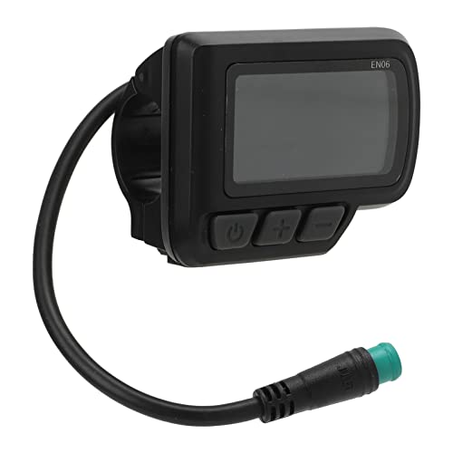 Ejoyous LCD Display für Elektrofahrräder, Elektrofahrrad EN06 Display mit USB Leistungsgeschwindigkeitsanzeige für Elektrofahrrad Mountainbike Scooter Wasserdichter Anschluss von Ejoyous