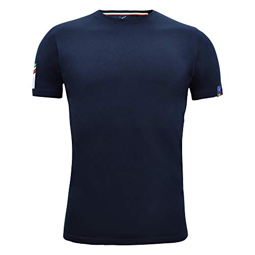 ElPlayer Crossing Mondial Herren-Shirt, Blau, S von Legea