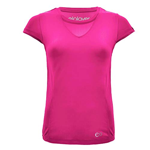 ElPlayer Damen Lyar T-Shirt, Fuxia Fluo, L von Legea