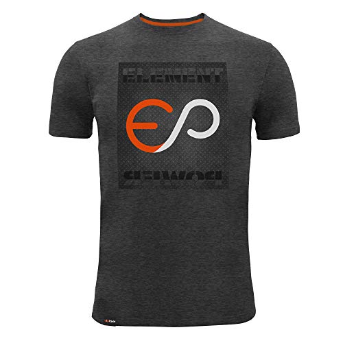 ElPlayer Ep-Man Shirt für Herren XL Grigio Melange Scuro von Legea