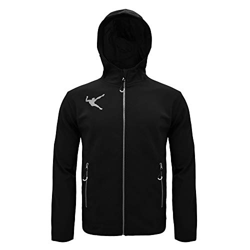 ElPlayer Herren Liam Jacke, Schwarz, M von Legea