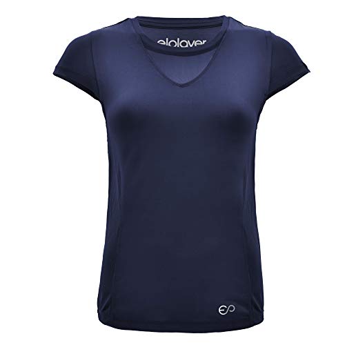 ElPlayer Lyar Damen T-Shirt L blau von Legea