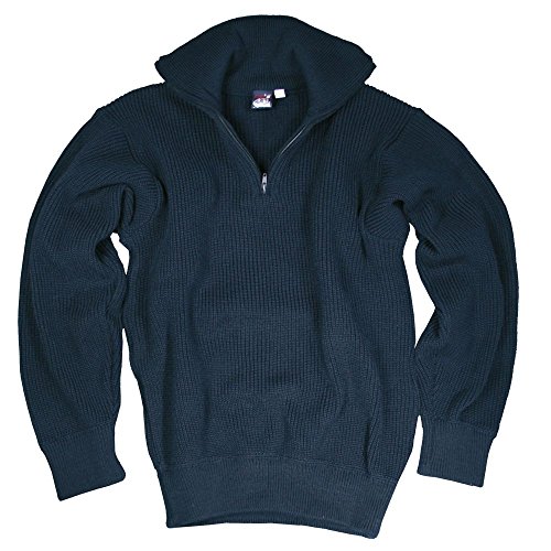 Elbe Team - Elbe III Pullover dark navy marine Seemannspullover Arbeitspullover Sweater Größe 56 von Elbe Team