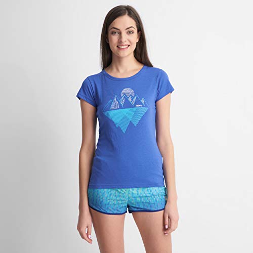 Elbrus Damen AGULITA WO'S T-Shirt, Amparo Blue, XL von Elbrus