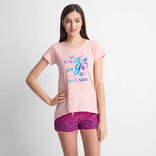 Elbrus Damen EMAS WO'S T-Shirt, Light Pink, XL von Elbrus
