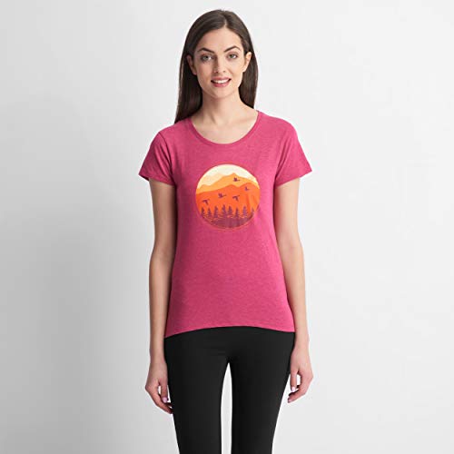 Elbrus Damen Solis WO'S T-Shirt, Cerice, XL von Elbrus