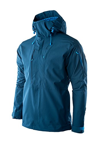 Elbrus Herren Effin Light Jacket, Blue Wing Teal/Diva Blue, XL von Elbrus
