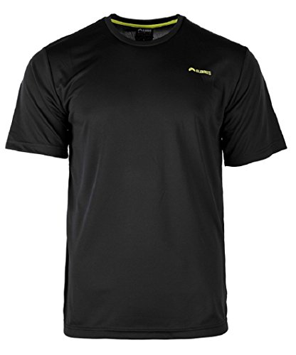 Elbrus Herren GLODI T-Shirt, Black/Safety Yellow, M von Elbrus