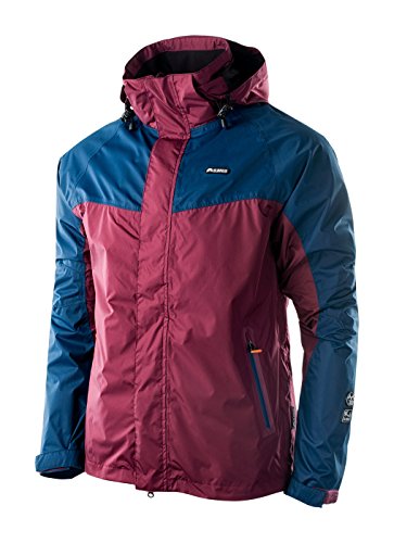 Elbrus Herren OREST Light Jacket, Tawny Port/Blue Wing Teal, XXL von Elbrus