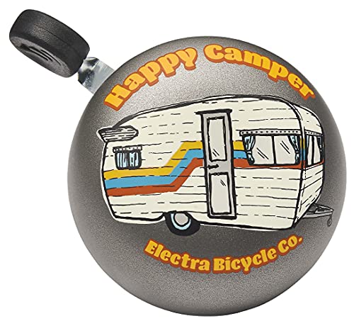 ELECTRA Fahrradglocke Small Ding Dong Happy Camper, Ø 60mm von Electra