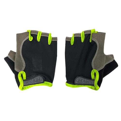 Eleglide Fahrradhandschuhe Halbfinger Herren Damen Gel Stoßdämpfung Fitness Handschuhe Atmungsaktiv Anti-Rutsch Radhandschuhe (XL) von Eleglide