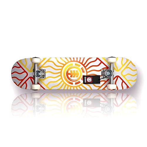 Element Solar Vibes II Skateboard, Größe 8,0, mehrfarbig von Element