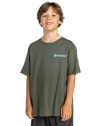 Element Blazin - T-Shirt - Jungen 8-16 - M/12 - Grün von Element