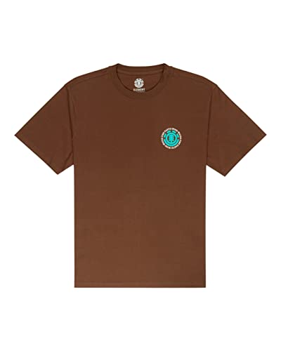 Element Seal - T-Shirt - Männer - S - Braun von Element