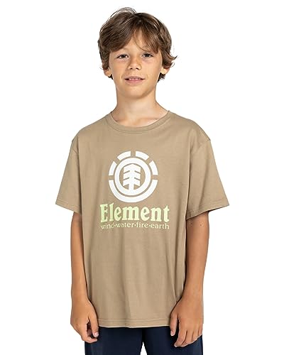 Element Vertical - T-Shirt - Jungen 8-16 - L/14 - Braun von Element