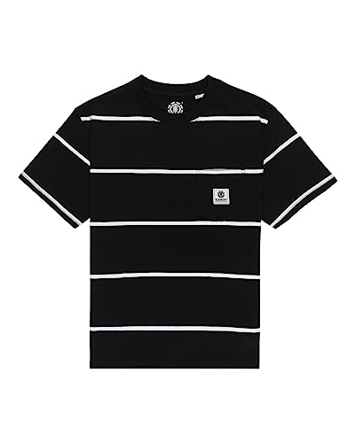 Element Basic - Taschen-T-Shirt - Jungs 8-16 - M/12 - Schwarz von Element