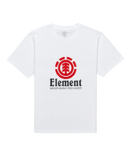 Element Vertical - T-Shirt - Männer - S - Weiss von Element