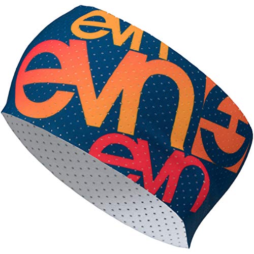 Eleven AIR Team EVN Sport-Stirnband für Laufen, Radfahren, Wandern, Skifahren, Fitness & Crossfit (Damen und Herren) (Blau & Orange) von Eleven Sportswear