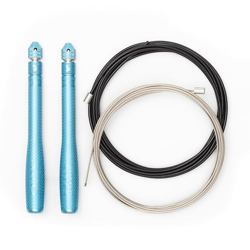 Elite Jumps Bullet Comp® Springseil – Speed Jump Rope für Double Under WOD Training – Hochleistungs-Profi-Speed-Seil für Training und Fitness – leichtes & langlebiges Springseil für Workout von Elite Jumps